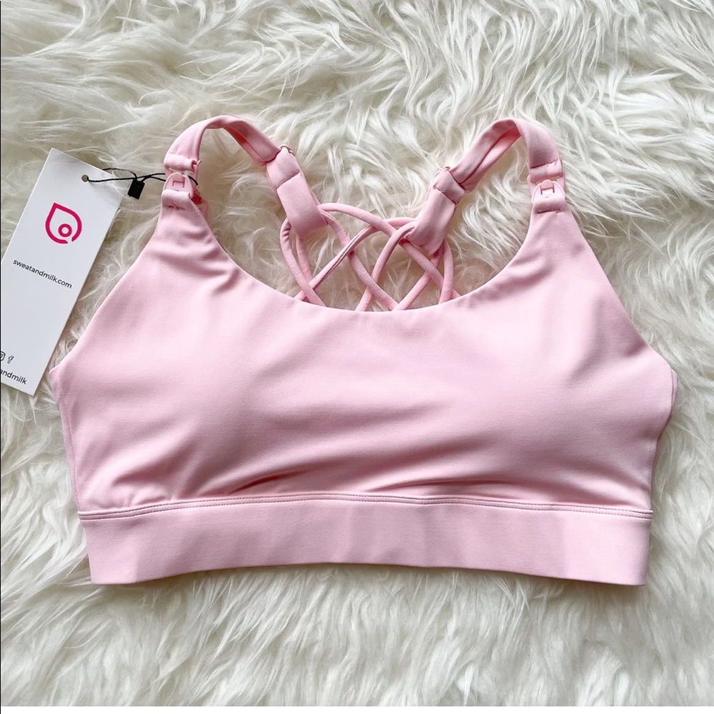 Sweat&Milk Nursing and hands free pumping bra